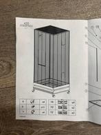 Voliere, Dieren en Toebehoren, Vogels | Hokken en Kooien, Ophalen, Vogelkooi, Metaal, Nieuw