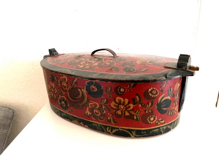 Antieke Hindeloopen Butte, Antiek en Kunst, Curiosa en Brocante, Ophalen of Verzenden