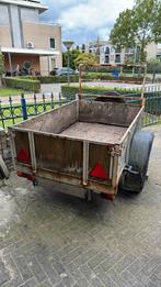 Kleine aanhangwagen 750kg 160 x 110 cm bak, Ophalen, Gebruikt