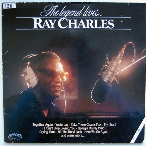 Ray Charles - The Legend Lives..., Cd's en Dvd's, Vinyl | Jazz en Blues, Zo goed als nieuw, Jazz, 1980 tot heden, 12 inch, Ophalen of Verzenden