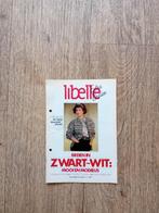 Libelle nr. 6 - 1986 - Breien in zwart wit, Hobby en Vrije tijd, Breien en Haken, Ophalen, Gebruikt, Breien, Patroon of Boek
