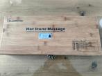 Hot Stone Massage Set, Sport en Fitness, Massageproducten, Ophalen, Zo goed als nieuw, Hotstone