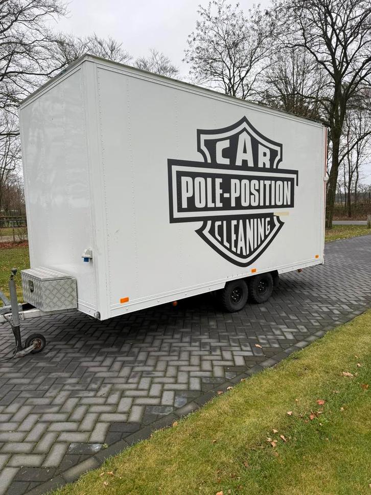 Tandemasser dichte aanhangwagen✅, Auto diversen, Aanhangers en Bagagewagens, Zo goed als nieuw, Ophalen of Verzenden