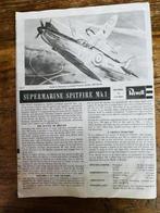 Revell Spitfire Mk 1 handleiding, 1:72 tot 1:144, Revell, Ophalen of Verzenden, Zo goed als nieuw