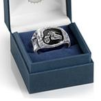 Motorring maat 20.4mm, Ophalen of Verzenden, Nieuw, 20 of groter, Zilver