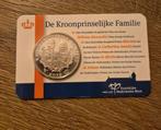 De kroonprinselijke familie, Postzegels en Munten, Munten | Nederland, Ophalen of Verzenden, Koningin Beatrix