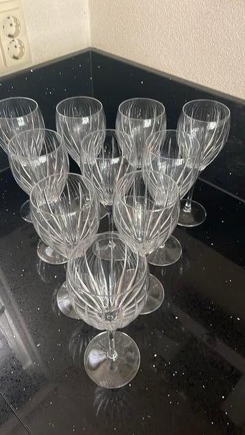 Wedgwood Kristallen Witte Wijnglazen beschikbaar voor biedingen