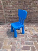 Ikea stoel mammut blauw, Ophalen, Zo goed als nieuw, Stoel(en)
