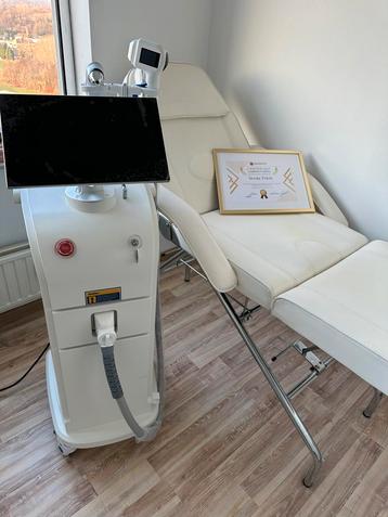 Diode laser alpha pro 4wave ice 5000W laserontharing beschikbaar voor biedingen