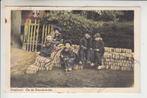 Staphorst - Klederdracht, Op de Stienderbulte, Verzamelen, Ophalen of Verzenden, 1920 tot 1940, Gelopen, Overijssel