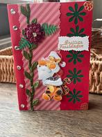 3d kerstkaart prettige feestdagen 7, Ophalen of Verzenden, Nieuw, Kerst