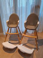 2x Kinderkraft Fini 2-in-1 Kinderstoel, €35 per stoel, Ophalen, Gebruikt, Meegroeistoel, Afneembaar eetblad
