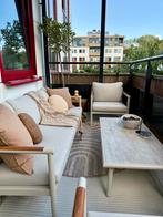 Loungeset voor tuin en balkon, Tuin en Terras, Ophalen, 5 zitplaatsen, Aluminium, Loungeset