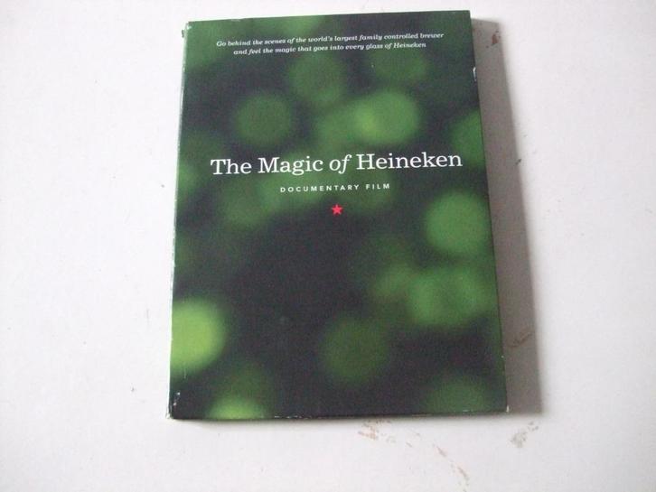 Heineken DVD (nr.1) The Magic of Heineken, Verzamelen, Biermerken, Nieuw, Overige typen, Heineken, Ophalen of Verzenden