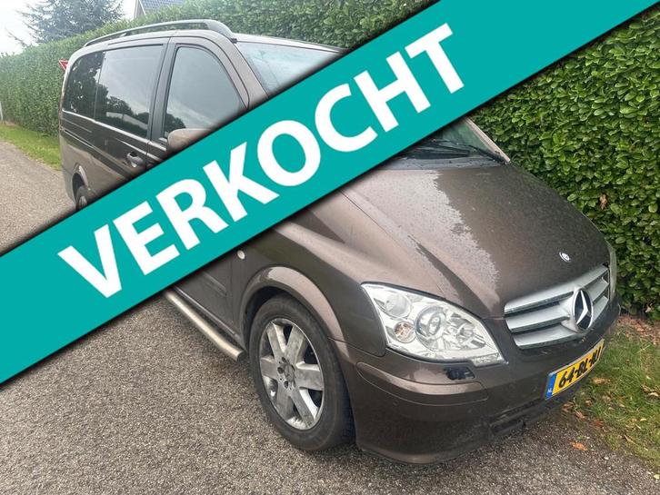 Mercedes-Benz Vito 111 CDI Bj'02-2004 Dubb. Cabine AUTOMAAT, Auto's, Bestelauto's, Bedrijf, Te koop, ABS, Airconditioning, Centrale vergrendeling