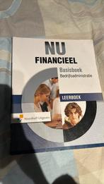Nu Financieel basis boek bedrijfsadministratie, Boeken, Gelezen, Ophalen of Verzenden