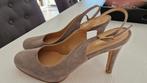 Ab donkers suede slingbacks maat 41, Beige, Nieuw, Ophalen of Verzenden, Ab donker