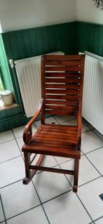 Schommelstoel, Ophalen