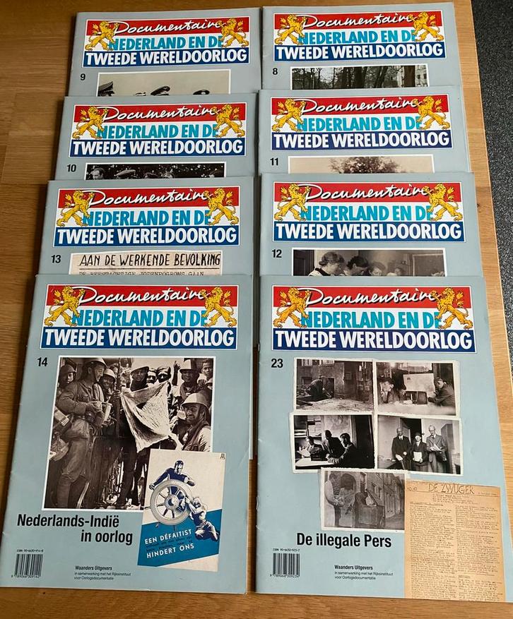 Documentaire Nederland en de Tweede Wereldoorlog, Boeken, Oorlog en Militair, Zo goed als nieuw, Algemeen, Tweede Wereldoorlog