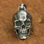 Zware Skull hanger NecroHold - 925 Zilver, Overige voorstellingen, Beyondthepaintingstudio@gmail.com, Nieuw, Zilver