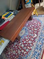 Zeer zware massieve salontafel op wieltjes, Ophalen, Gebruikt, Rechthoekig, Minder dan 50 cm