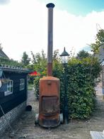 Grote brandton / vuurton met RVS pijp, Ophalen, Gebruikt, Vuurton