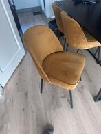 1 Eetkamerstoel BePureHome Vogue Okergeel, Huis en Inrichting, Stoelen, Ophalen, Overige kleuren, Zo goed als nieuw, Vier