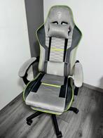 Dowinx gaming bureaustoel groen/goud (ZSM WEG), Huis en Inrichting, Bureaustoelen, Ophalen, Overige kleuren, Zo goed als nieuw