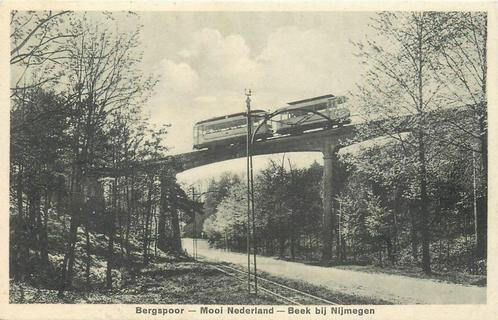 (387-163-007) Beek Bergspoor, Verzamelen, Ansichtkaarten | Nederland, Gelderland, Verzenden