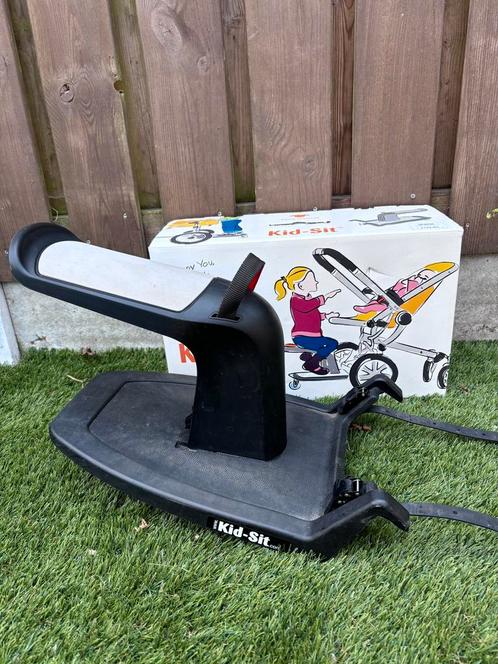 Kidsit Meerijdplankje kinderwagen met Zitje - Universeel, Kinderen en Baby's, Overige Kinderen en Baby's, Zo goed als nieuw, Ophalen of Verzenden