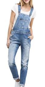 LEE tuinbroek. Relaxed BIB maat S, Blauw, Overige jeansmaten, Ophalen of Verzenden, Zo goed als nieuw