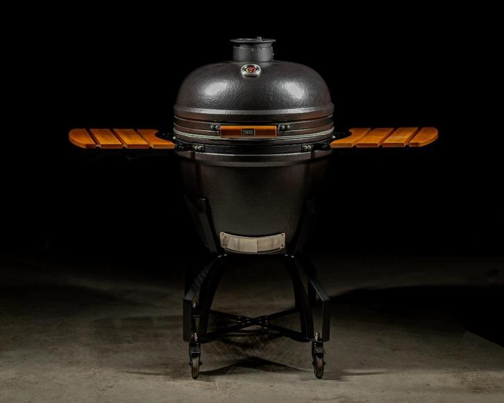 23,5" XL Grill Bill Pro Kamado BBQ - Actie!, Tuin en Terras, Houtskoolbarbecues, Nieuw, Met accessoires, Ophalen of Verzenden