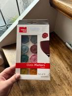 (Wijn)glas markers, Ophalen of Verzenden, Zo goed als nieuw