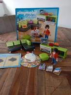 Playmobil City Life Woonkamer 5584, Ophalen of Verzenden, Zo goed als nieuw, Complete set