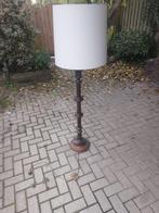 houten lamp, Huis en Inrichting, Lampen | Vloerlampen, Ophalen, Gebruikt, Hout, 150 tot 200 cm
