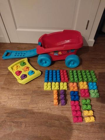 Mega Bloks Vormen Sorteer wagen bouwset met extra blokken

 beschikbaar voor biedingen