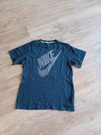 Nike T-shirt met opdruk blauw maat XL, Blauw, Nike, Maat 56/58 (XL), Ophalen of Verzenden