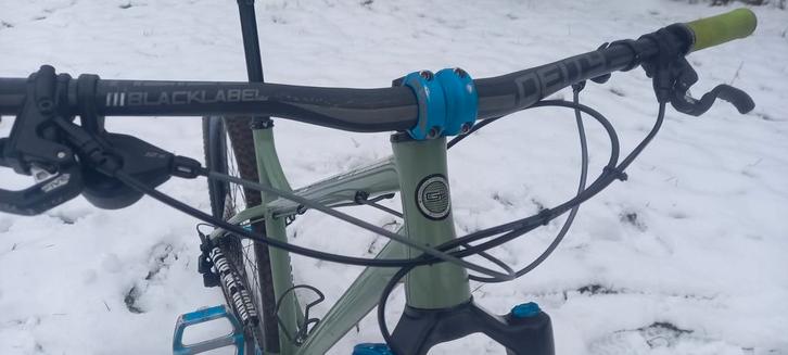 Production Privee shan GT Explorer stalen 29er trailbike, Fietsen en Brommers, Fietsen | Mountainbikes en ATB, Zo goed als nieuw