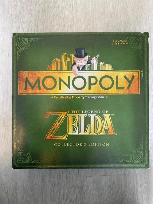 Zelda Monopoly Collectors Edition, Hobby en Vrije tijd, Gezelschapsspellen | Kaartspellen, Gebruikt, Ophalen of Verzenden