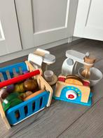Houten Keukenspeelgoed Set, Ophalen of Verzenden, Zo goed als nieuw, Meubelstuk of Keukentje