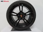 Porsche 21 inch Origineel velgen Cayenne Turbo winterbanden, Auto-onderdelen, Banden en Velgen, Gebruikt, 295 mm, Banden en Velgen
