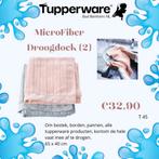 Tupperware droogdoeken, per 2, nieuw, Ophalen of Verzenden, Nieuw, Overige typen