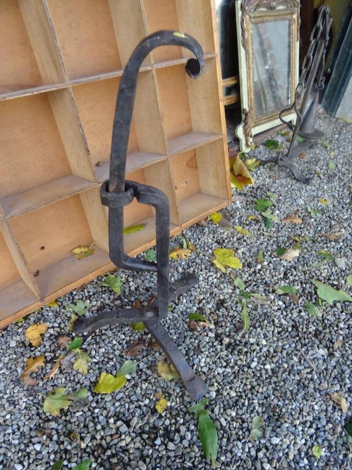 bijzondere Franse ijzeren standaard, Antiek en Kunst, Antiek | Woonaccessoires, Ophalen