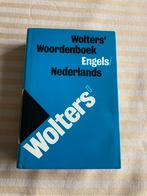 Wolters Woordenboek Engels-Nederlands, Boeken, Woordenboeken, Ophalen of Verzenden, Zo goed als nieuw, Overige uitgevers, Engels