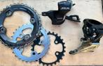 Shimano SLX kettingbladen, voorderailleur shifter, Fietsen en Brommers, Fietsonderdelen, Ophalen of Verzenden, Gebruikt, Mountainbike