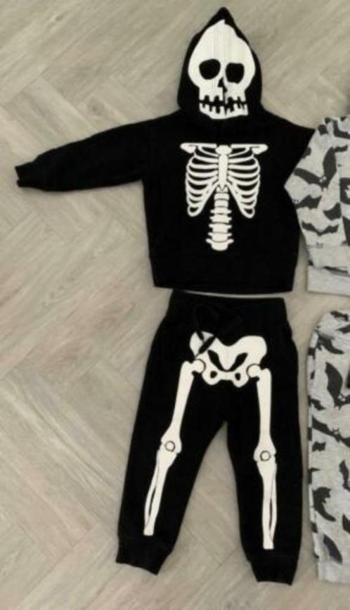 Stoere Skelet Pakje maat 92, UNISEX!, Kinderen en Baby's, Carnavalskleding en Verkleedspullen, Zo goed als nieuw, Jongen of Meisje