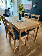 Ikea Jokkmokk tafel met 4 stoelen, Huis en Inrichting, Ophalen, Gebruikt, 100 tot 150 cm, 50 tot 100 cm