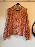 Bloemen blouse maat 42 met pofmouwen, Kleding | Dames, Blouses en Tunieken, Overige kleuren, Zeeman, Maat 42/44 (L), Ophalen of Verzenden