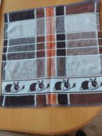 Handdoek met print konijnen, Huis en Inrichting, Keuken | Textiel, Ophalen of Verzenden, Zo goed als nieuw