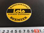 stickers Boxmeer kindermarkt LOIS  Kermis zaterdag, Verzamelen, Stickers, Ophalen, Zo goed als nieuw